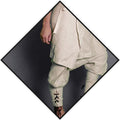 JiiNE UNiSEX SAMURAi SLACKS -WHiTE (ONE SIZE)