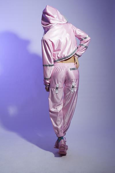 [ESQ] TREQ REFELCTIVE SUIT - PINK