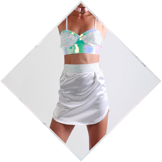 ＧＡＬＡＸｉｉskirt ✧ ᴡʜɪᴛᴇ