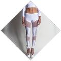 L♥VR MΞSH LΞGGINGS [ᴡʜɪᴛᴇ]